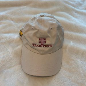 Texas A&M khaki adjustable hat